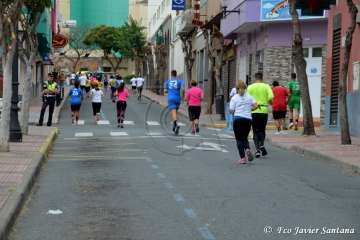 El teldense Saúl Castro gana con autoridad la XXX Carrera Popular Paco Artiles (Foto Francisco Javier Santana y TA)